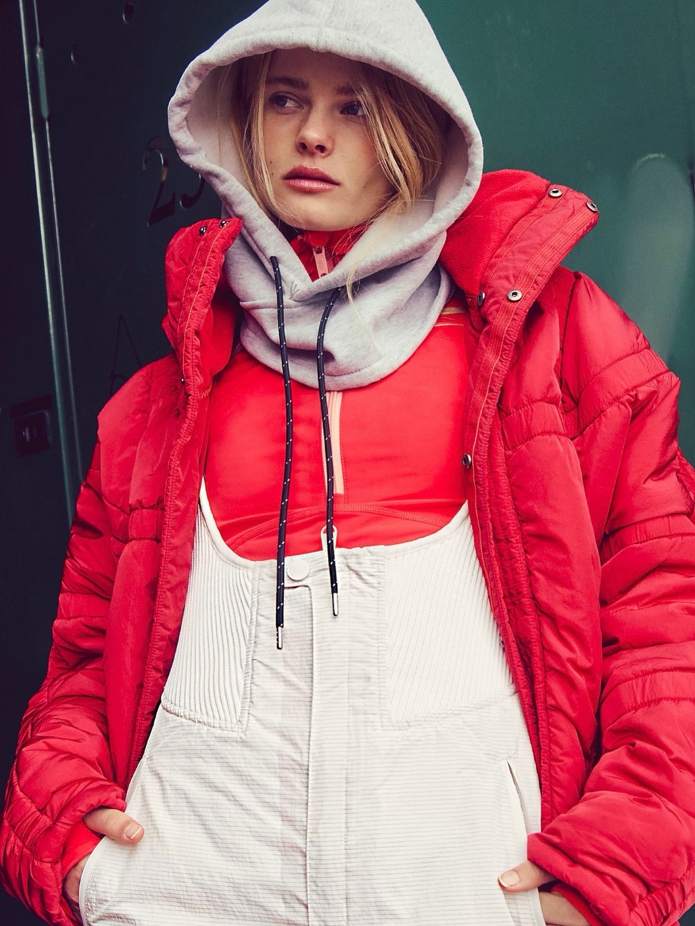 FP Movement by Free People Shirr Enough Backpack Puffer